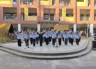 ​唱响主旋律，歌声满校园 ——唯亭学校三年级校歌合唱比赛‌